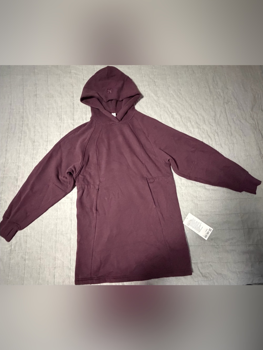 Lululemon - Scuba Hooded Sweatshirt Dress - Size Small